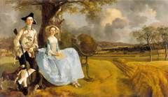 Mr and Mrs Andrews de Thomas Gainsborough