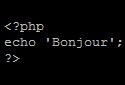 Conseil php