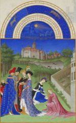 Les Très Riches Heures du duc de Berry - Avril