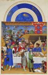 Les Très Riches Heures du duc de Berry - Janvier