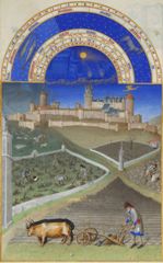 Les Très Riches Heures du duc de Berry - Mars