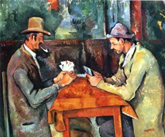 Les joueurs de cartes de Paul Cézanne