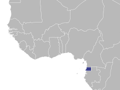 Carte de la région : Guinée équatoriale