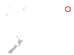 Carte de la région : Polynésie Française