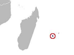 Carte de la région : Réunion